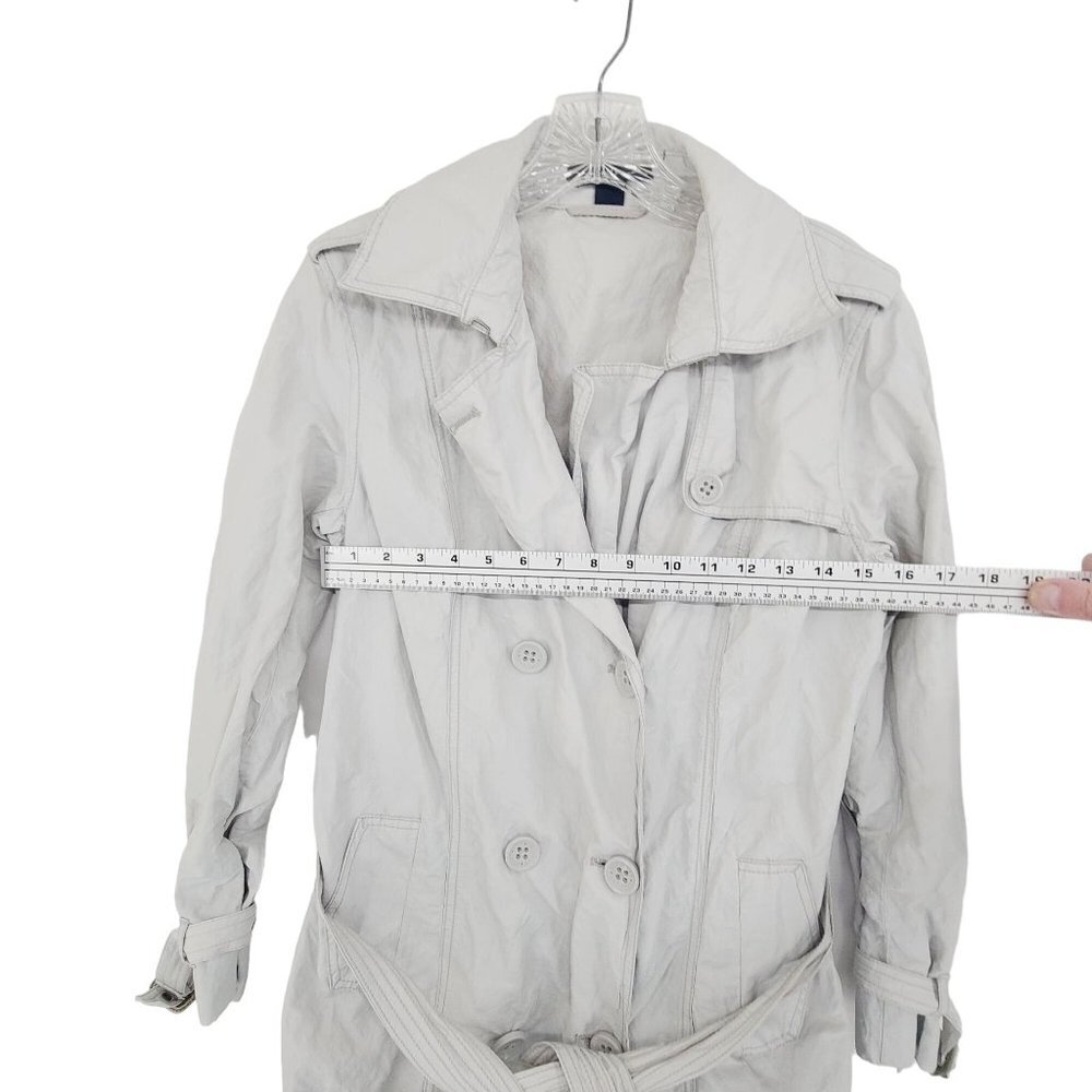 Gap Women's Button Down Double Breasted Trench Co… - image 6